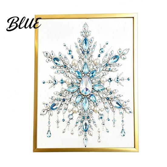 Art Craft Supplies Set DIY Jewelry Faux Pearl Painting Kit with Frame Christmas Projects for Home Leisure Crystal Gem Adults Holiday Tabletop