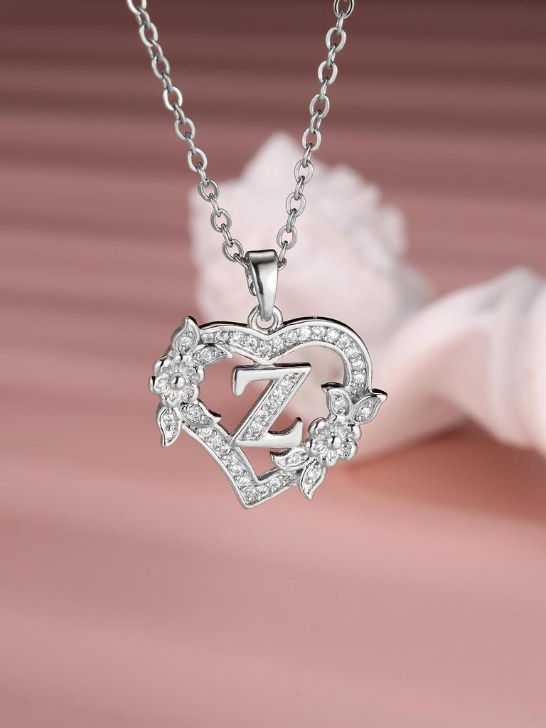 Collana Lettera Inglese a Forma di Cuore - Design alla Moda e Versatile