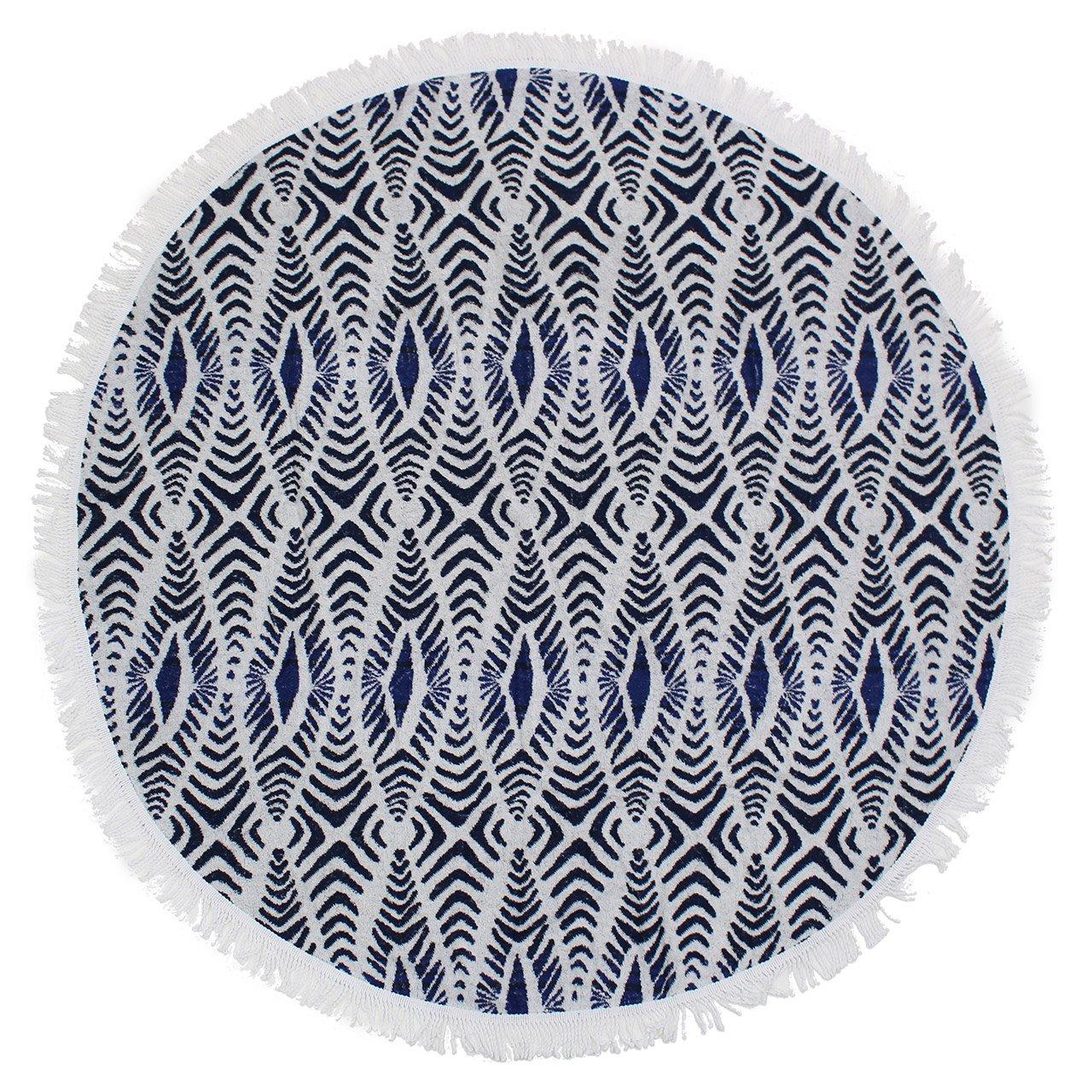 

Marushin Round Beach Towel, Round Lambskin, Diameter approx. 140cm, 100% Cotton, 0365034200