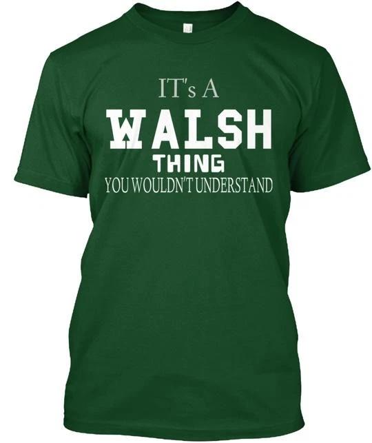 

Walsh New T shirt Made in the USA Size S to 5XL L