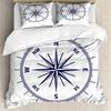 Adventure Duvet Cover Marine Theme Adventure Motivational Words Bedding Set With Pillowcase Full King For Kids Adults Room Decor