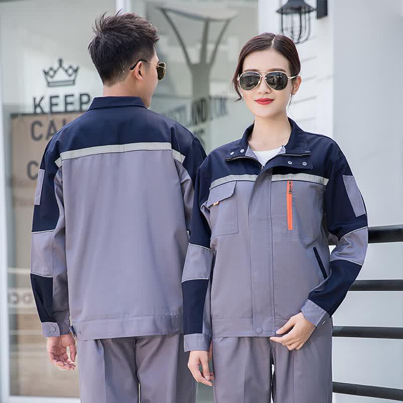 LB003 Unisex Long-Sleeved Work Uniform Set