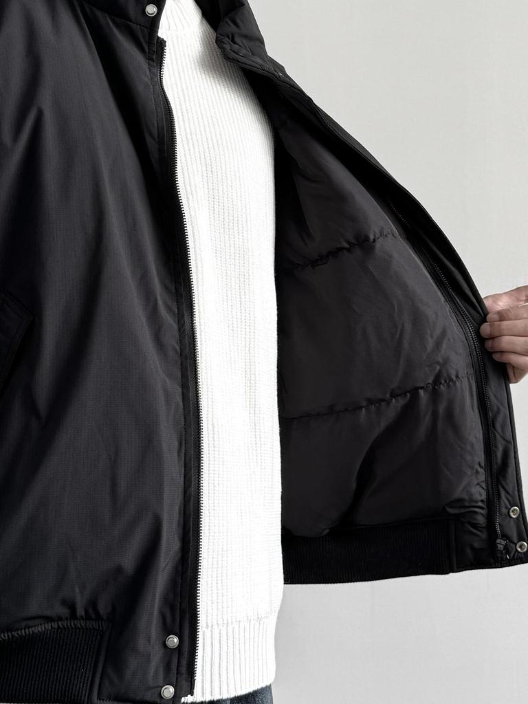 Men's Retro Casual Stand Collar Cotton Jacket - Autumn/Winter Warmth