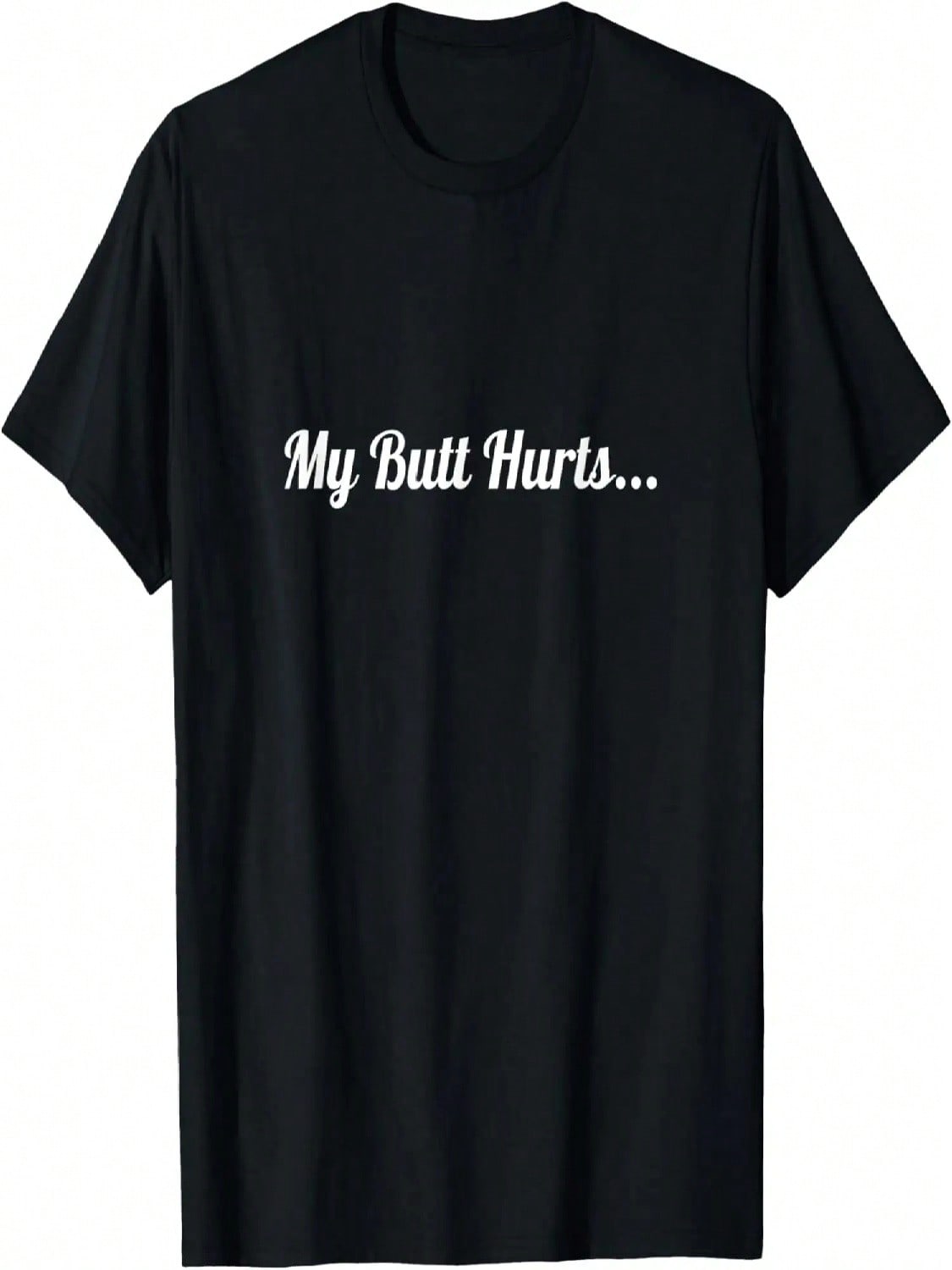 My Butt Hurts Funny Design By Hemorrhoids Horror T-Shirt S разноцветный