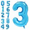 40 Inch Giant Blue Digital Large, Birthday Decoration, Party, Anniversary Project Decoration