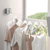 Bathroom Accessories Storage Hanger Retractable Clothesline Wall Mounted Invisible Adjustable Laundry Line Clothes Drying Rack