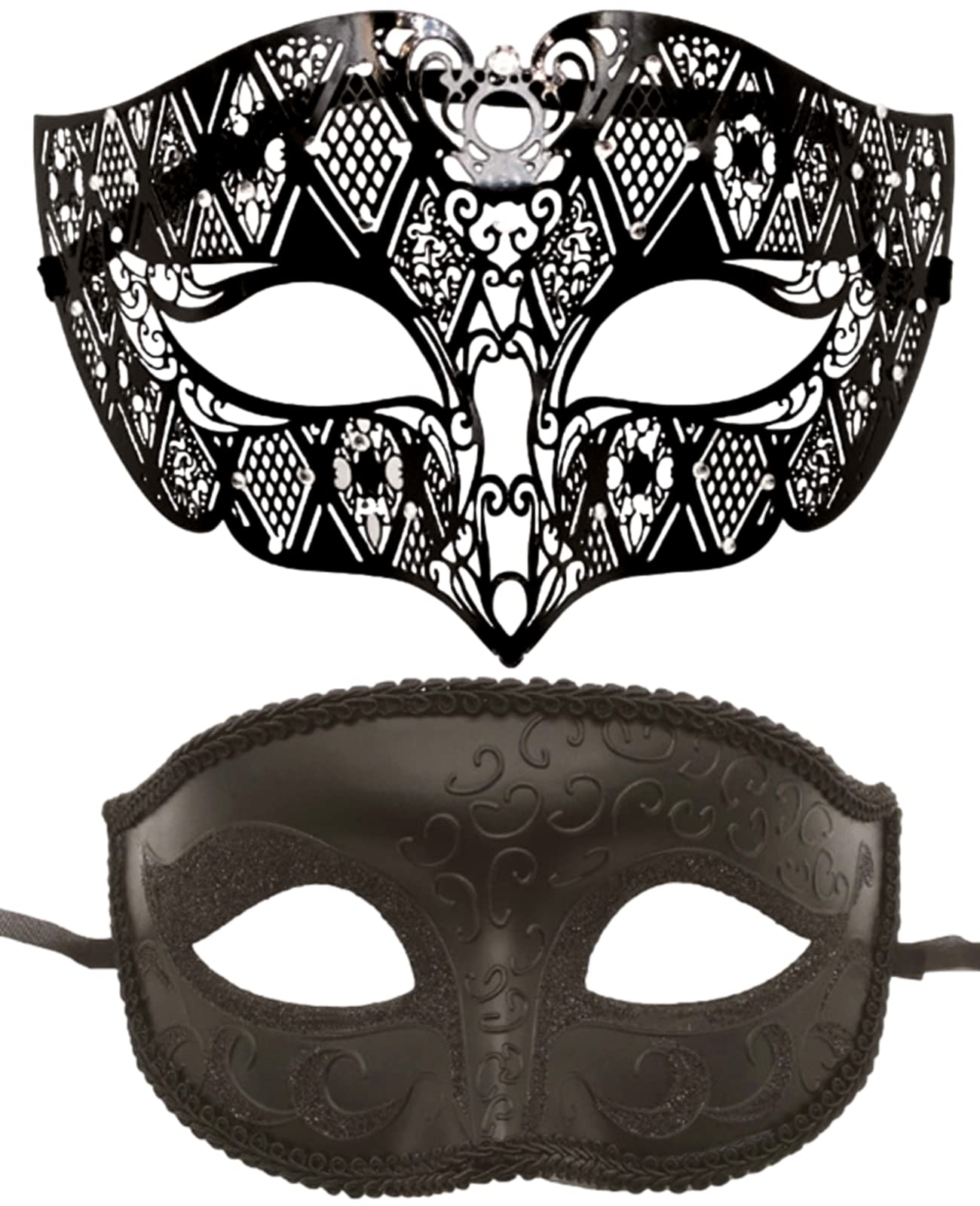 

Venetian Eye Video Half Mask Set of [Aquamie] Mask, Black, Sexy, Blindfold, Mask, Disguise, Costume, Distribution, (B, 2) чорний