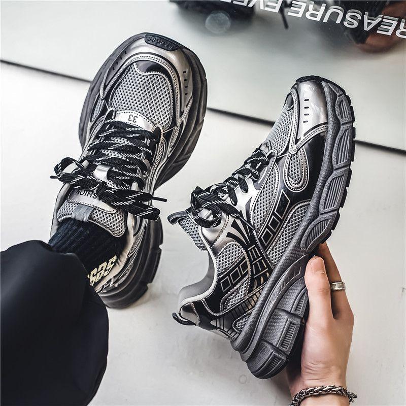 Fashion Hiking White Breathable Man Casual Sneaker Low Price Running Original Deals Size 9 Korean Walking Fashion Sports Shoes for Men
