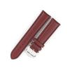 Litchi Pattern Soft Leather Watch Band Bracelet 18mm 19mm 20mm 22mm Cowhide Watchband Replacement Wrist Straps Accessories