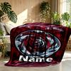 Custom Name Personalized North Sydney Bears Print Blanket, Home Decor, Bedroom, Sofa, Camping, Couch, Gifts for Birthday Christmas