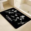 Emo Band My Chemical Romance Rock Band Floor Mat Rectangle Anti-slip Home Soft Badmat Front Door Indoor Outdoor Mat Welcome