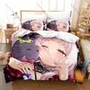 Murasaki Shion Bedding Set 3Pcs Duvet Cover Pillowcase Soft Comfortable Bed Set For Kpop Fans All Sizes Home Textile Decor