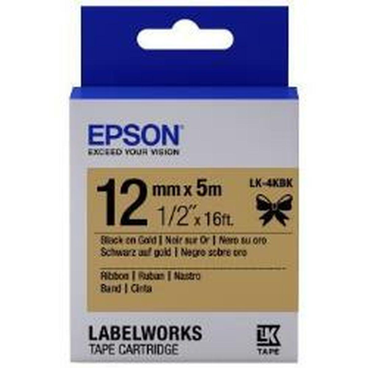 

Этикетки для принтера Epson Gold Black TU прозрачный