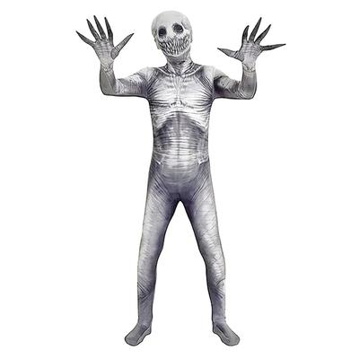 Ganzkörperstrumpfhose für Erwachsene und Kostüm Body Horror Verkleidung Spukhafter Geist Test von Streich Bühne 170cm [FakeFace] Kinder, Halloween, Kostüm, Cosplay,