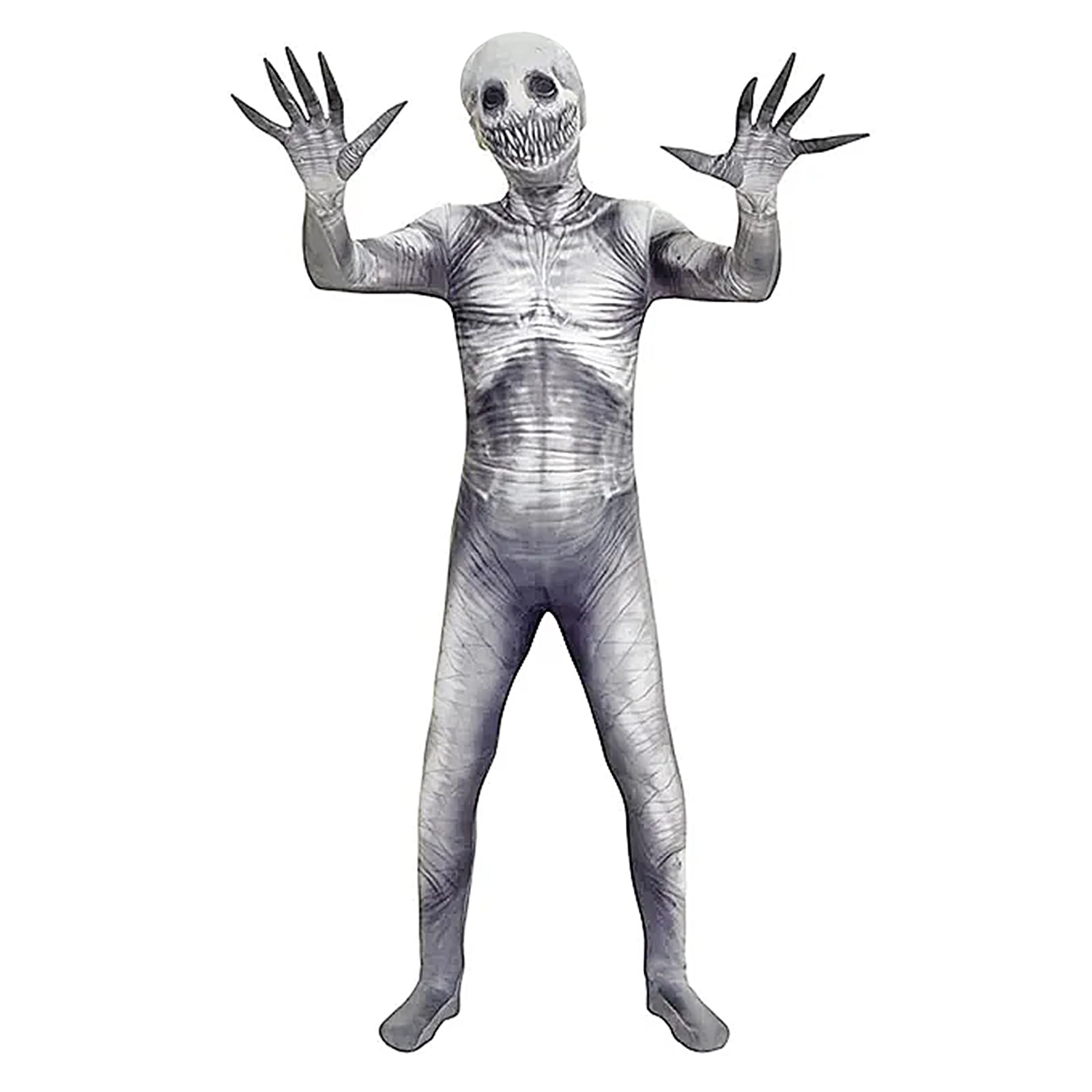 

Колготки на все тело для взрослых и маскарадный костюм Body Horror Призрак с привидениями Испытание розыгрыша Сцена 170 см [FakeFace] Дети, Хэллоуин, Костюм, Косплей,