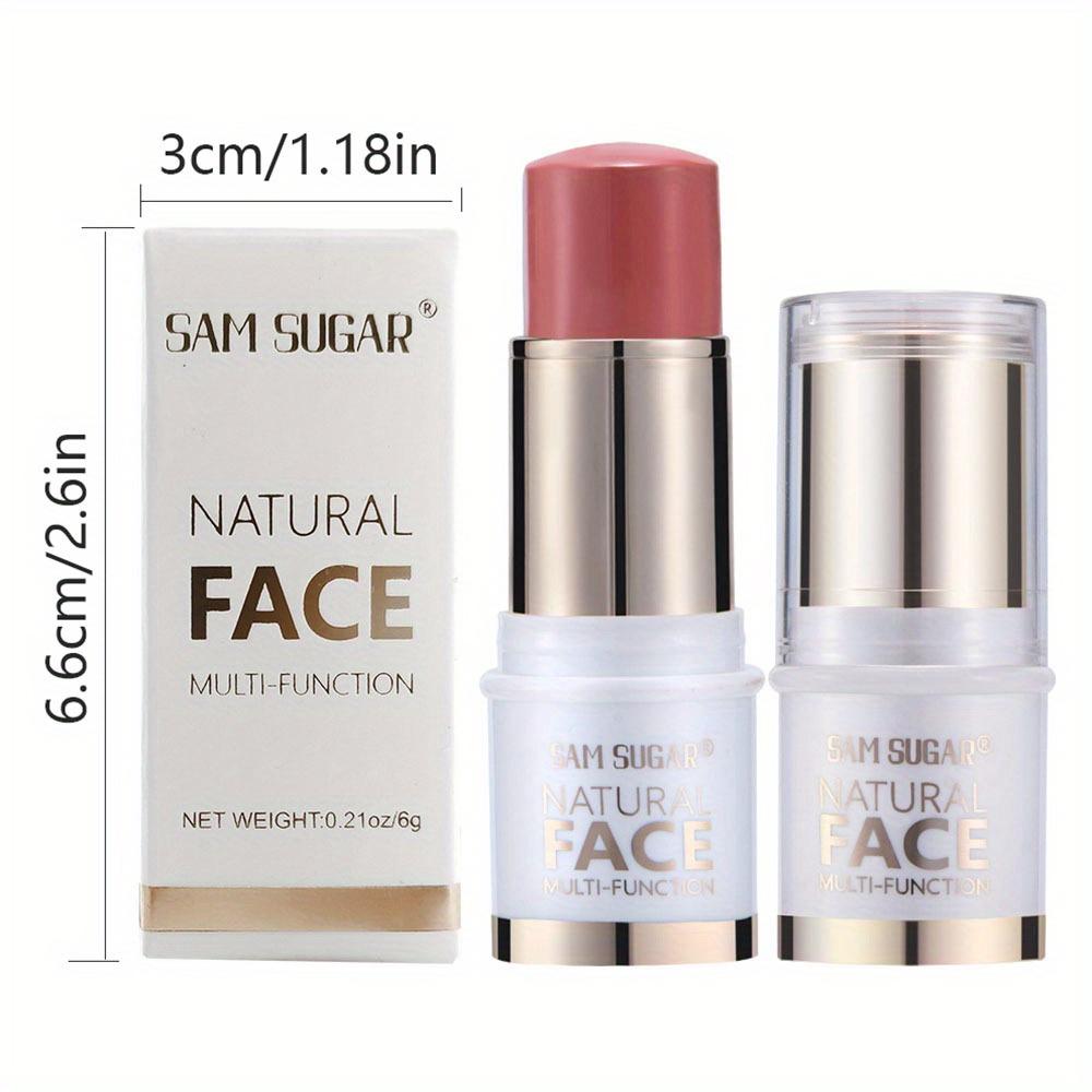 Rouge-Highlighting- und Konturierungsstift, aufhellender, matter Konturierungs-Stereostift für das Gesicht, Concealer, Rouge-Konturcreme, multifunktionaler Make-up-Stift