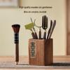 Solid Wood Kung Fu Tea Set: Tea Ceremony Accessories & Storage