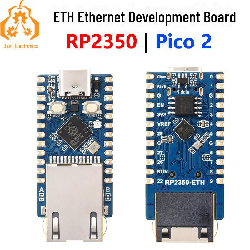 

Raspberry Pi Pico 2 Ethernet Module RP2350 with CH9120 Port