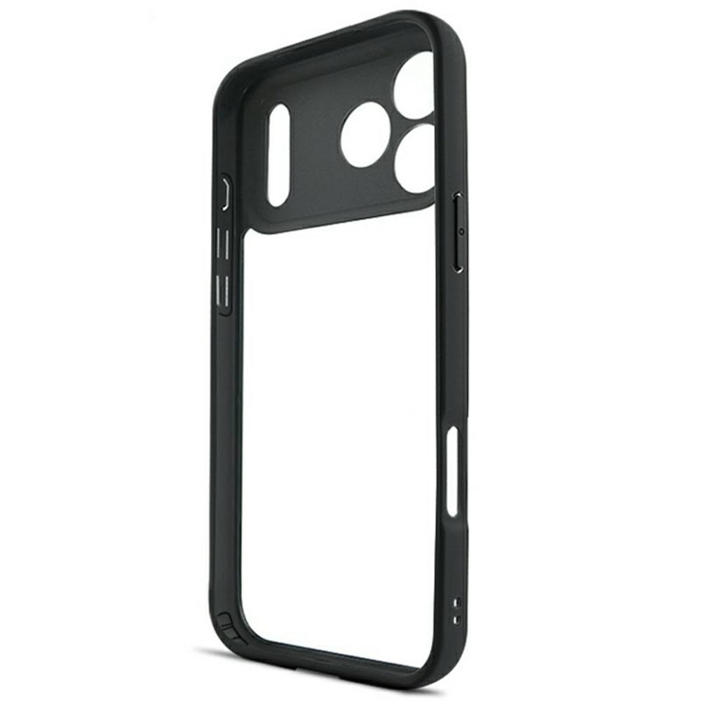 

Для iPhone 17 Pro Чохол Протиударний PC+TPU Прозора Задня Кришка Телефону A