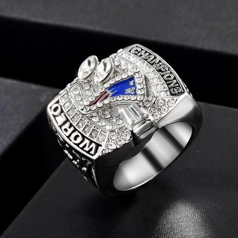 2003 New Nfl England Patriots Championship Ring Rhinestone Alloy Jewelry 10