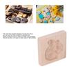 Natural Beech Wood Cookie Cutter Smooth Surface Biscuit Mould Baking Stamp  Christmas Baking