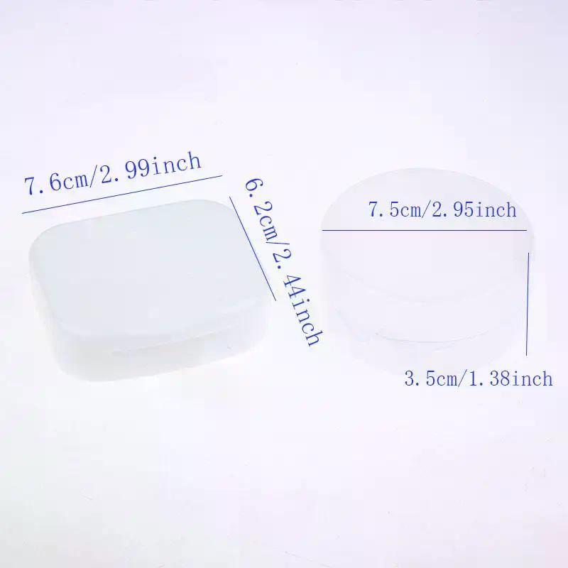 Denture Storage Box Dental Retainer Orthodontic Mouth Guard Container Plastic Oral Hygiene Supplies Tray Dental Appliance Case