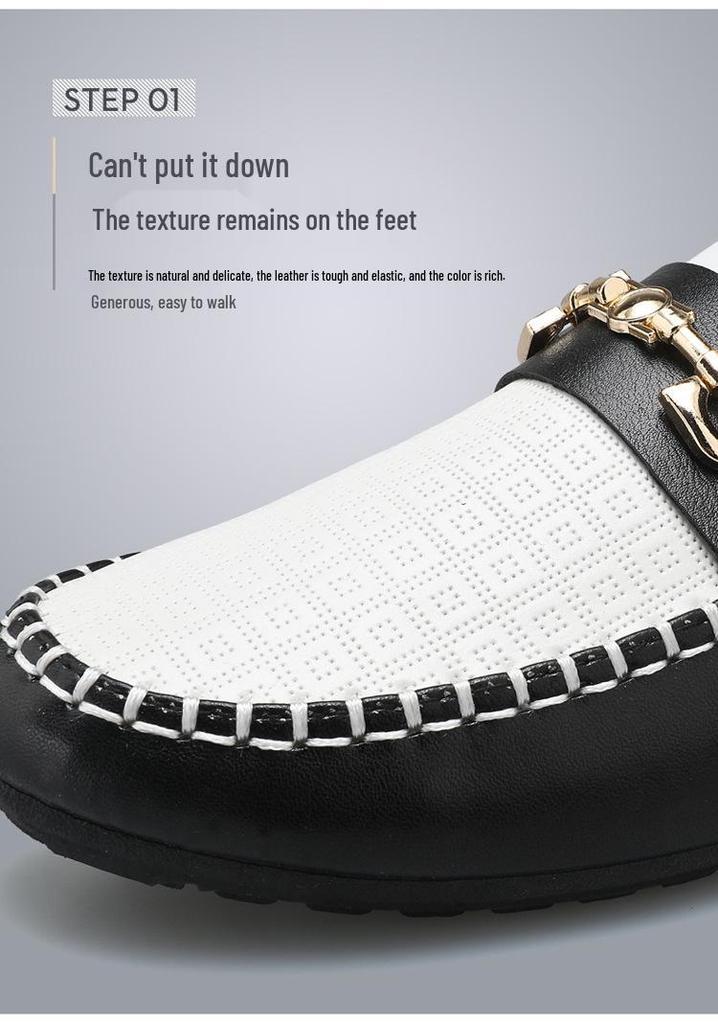 Erkek Yazlık Nefes Alabilen Yumuşak Taban Slip-On Mokasenler - Trend ve Çok Yönlü Sürüş Ayakkabıları