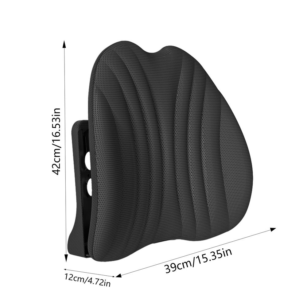 

Универсальная 3D-пружинная подушка для автомобильного сиденья с поддержкой поясницы, автомобильное сиденье, офисное кресло, массажная спинка, подушка для поддержки поясницы