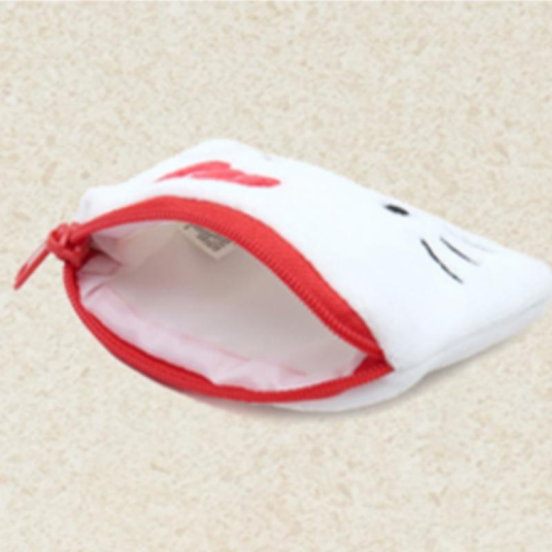Daiso Hello Kitty Flache Stickerei Geldbörse