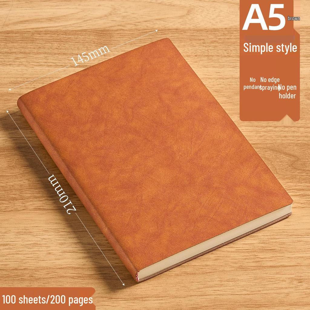 Customized Business Office Soft Cover Notebook - A5/B5 Diary Gift