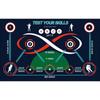 Hockey Training Mat - Indoor/Outdoor Wear-Resistant Footwork Mat