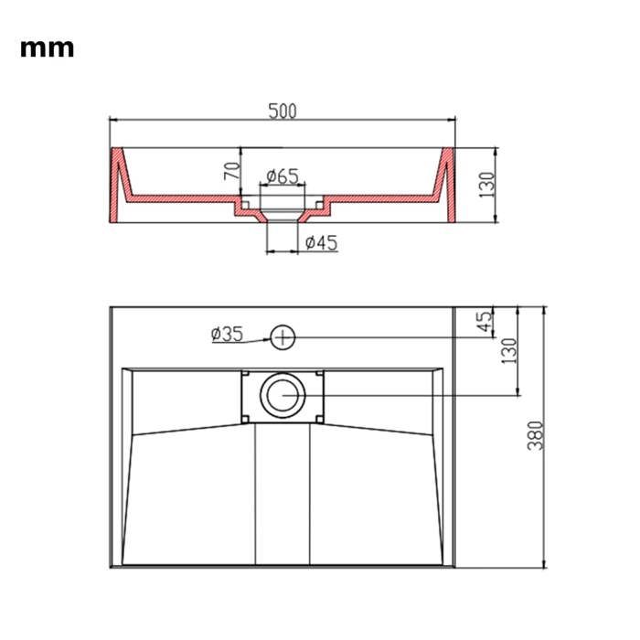 VidaXL Washbasin Hand Basin Countertop Sink Bowl To Mount Bathroom Interior Washroom Toilet Cabin Home 144063