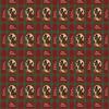 Home For The Holidays Black Santa Wrapping Paper,Fun Christmas Gift Wrapping Paper