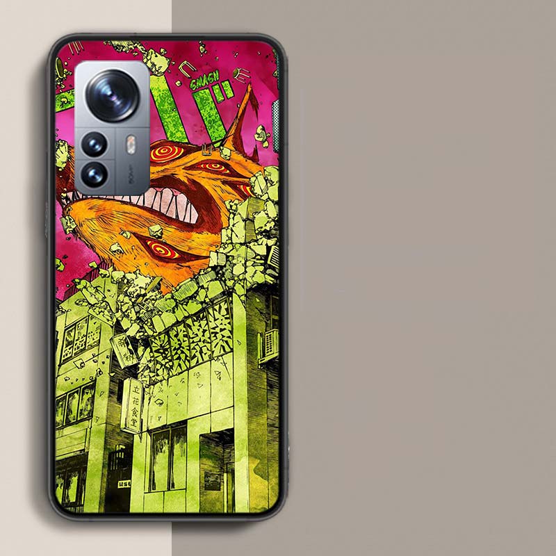 Anime Chainsaw Man Phone Case For Redmi Note 15 Pro 5G 14 13 12 Pro Plus 11 11T 11E 11S 10 Pro 10S 9 9S Cover Cell Clear with Su