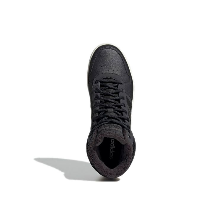 Adidas Hoops 2.0 Mid Carbon Gum Herre Sneakers Svart Core-Black White-Tint GZ7959