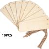 Label Desk Supplies For Home Decoration Wooden Bookmark Blank Diy Handmade Craft Reading Book mark