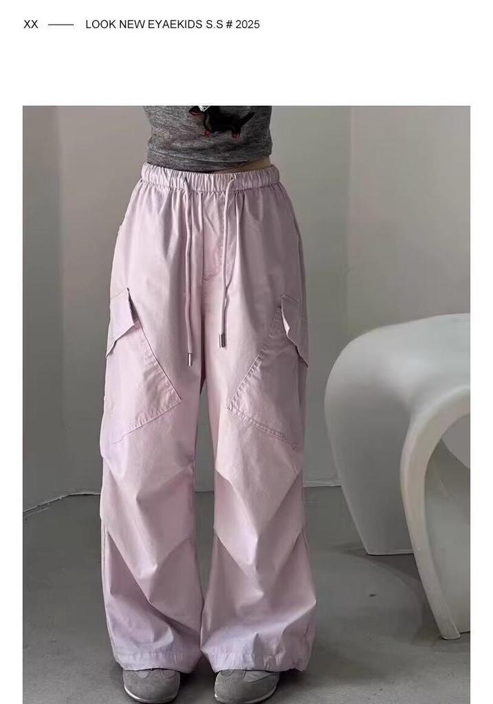 2026 Trendy Girls’ Summer Loose Overalls - Stylish Casual Pants