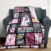Social Work Heroes And Heartfelt Dedication Throw Customizable Blanket Customize Text Ultrasoft Perfect For Sofa Couch Office Bed Picnics Allseason