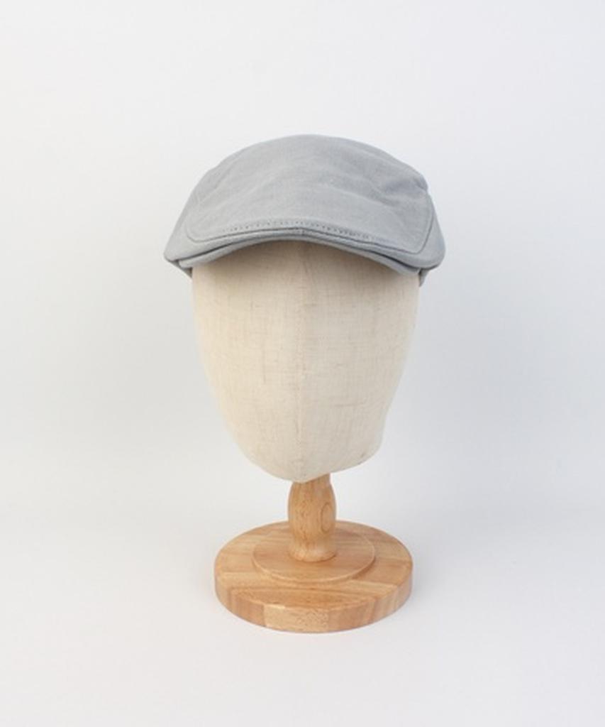 Simple Linen Light Gray Hunting Cap