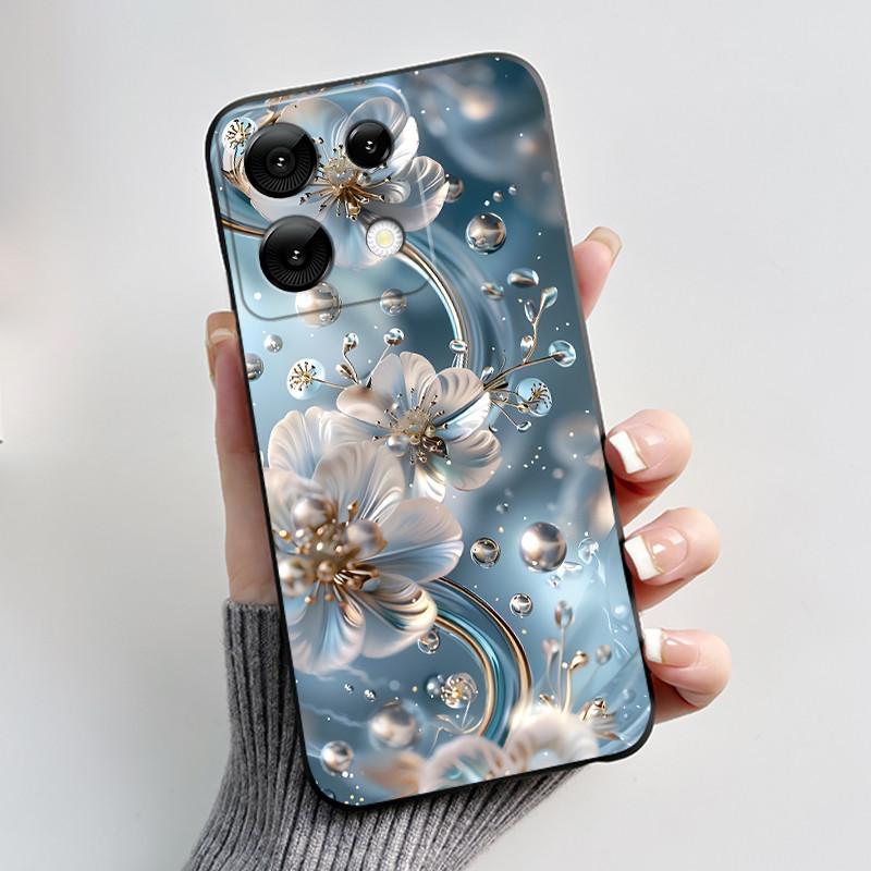 For Umidigi G9 5G G9A G9C G9T Case Fashion Butterfly Flowers Soft TPU Silicone Phone Back Cover for Umidigi G 9 9A 9C 9T Casing