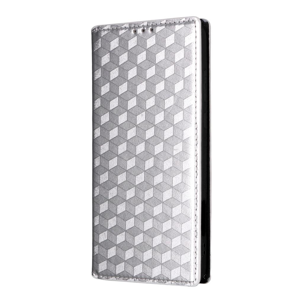 For vivo X200 Ultra 5G Case Wallet Rhombus Imprinted Leather Phone Cover