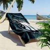 PHI Eagles Print Strandtuch, Großes Weiches Schnelltrocknendes Handtuch für Strand Camping Schwimmen