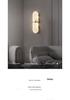 Minimalist All-Copper Wall Lamp: Luxury Marble Design for Living Room, Bedroom, or Entrance