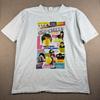 Funny T-Shirt Men 3XL White Graphic Parody Boy Band Magazine Chip Street Unisex T-Shirt