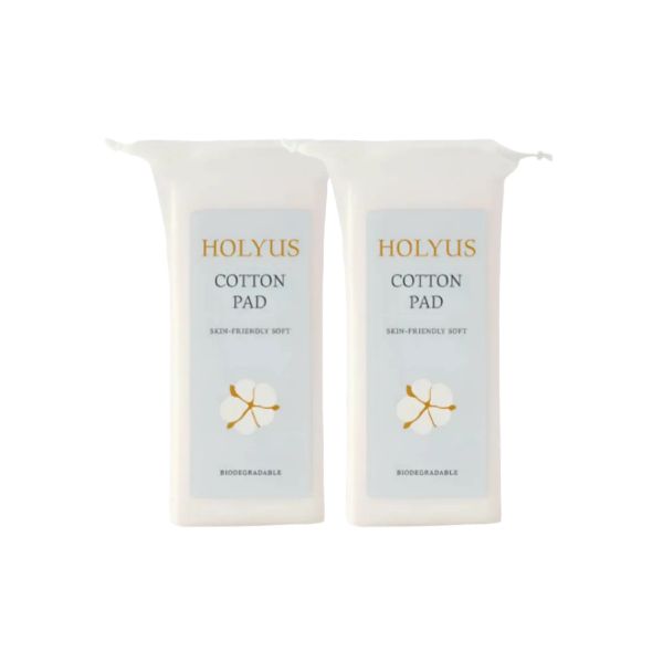 

HOLYUS hin Skin-Pack Cotton Mask Pads 100 Sheets × 2 Packs