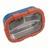3 Compartment Container Stainless Steel Lunch Box Non-Microwave Safe