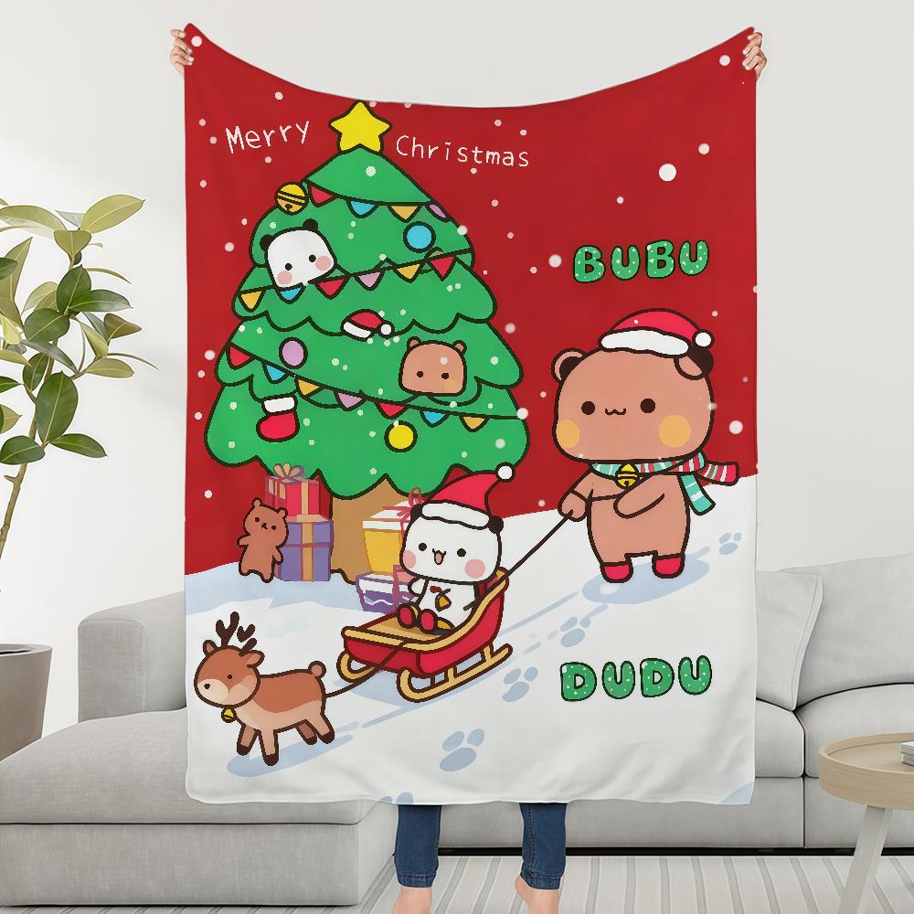 Bubu Couple Blanket Throw Super Cosy Plush Living Christmas Dudu Room Sofa Couch Childish Merry Birthday Gifts