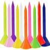 30pcs One Pack Golf Tees Plastic Long 80mm Cup Tees Golf Plastic Tees Step Down Upgrade for Men Women Kids Random Color Mixing 5