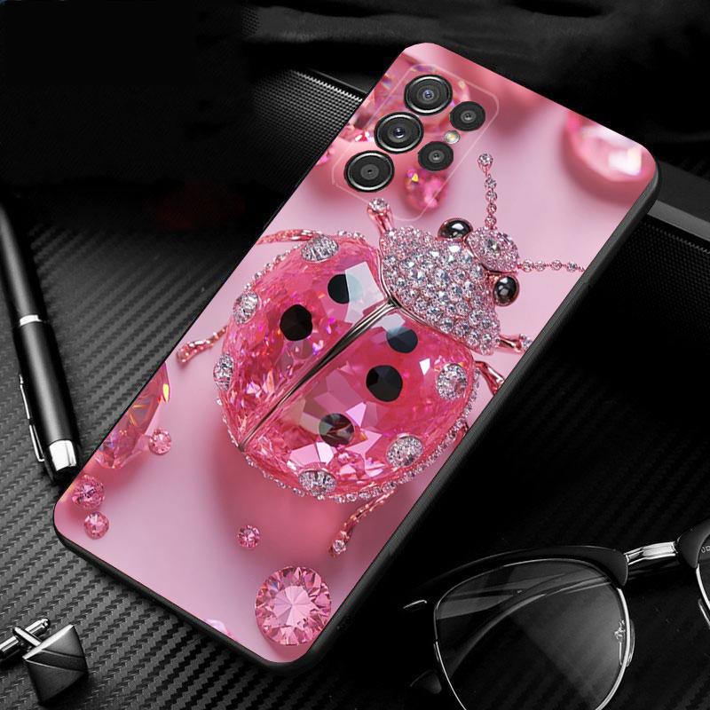 Phone Case For Samsung Galaxy S26 S25 S24 S23 S22 S21 Ultra S24 S23 S22 S21 S25 Plus S24 FE Ladybug