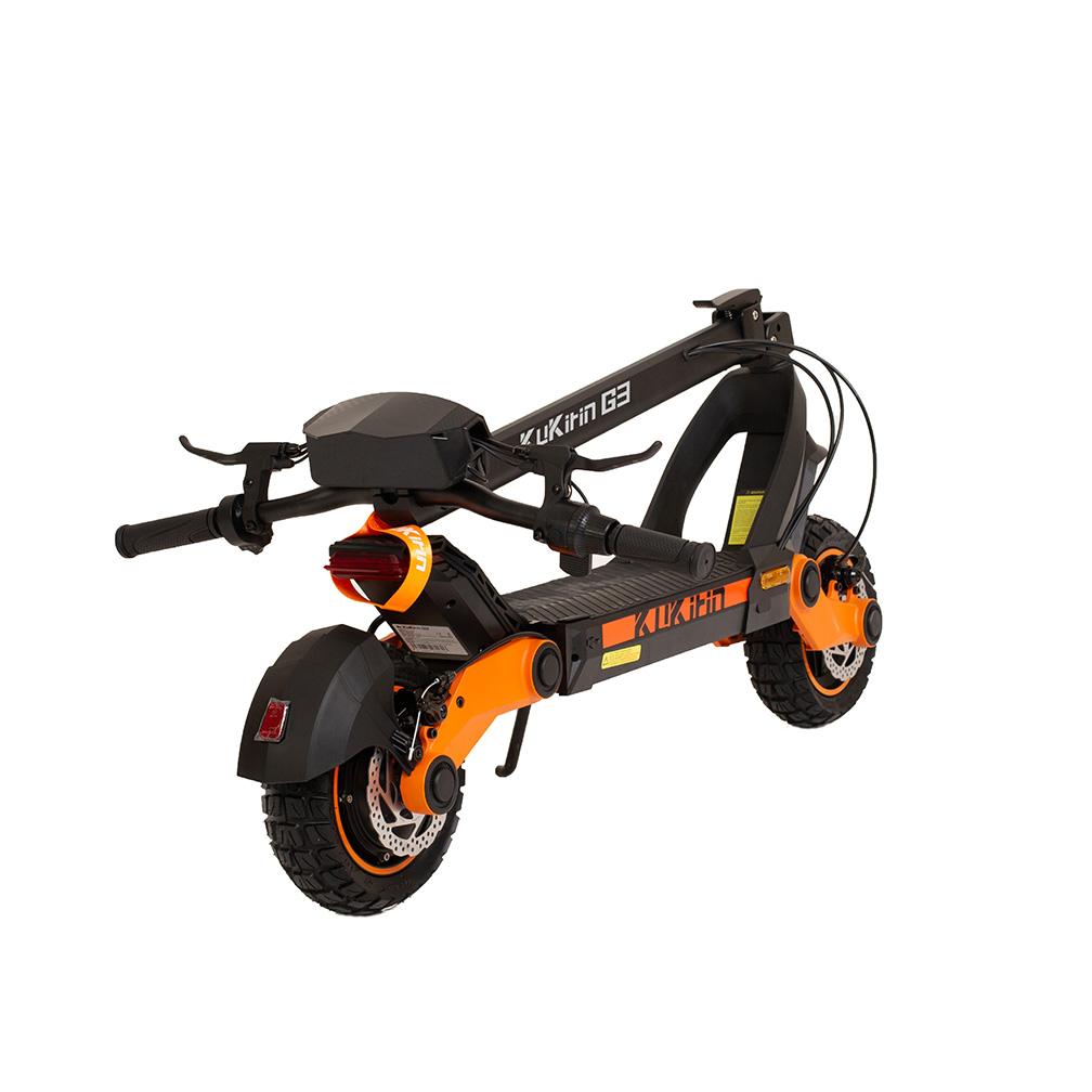KuKirin GIII 1200W Off-Road Elektroroller, 38 N·m Drehmoment, Doppelte Stoßdämpfer, 48V 18Ah, 10" Off-Road-Reifen Dirt E-Scooter